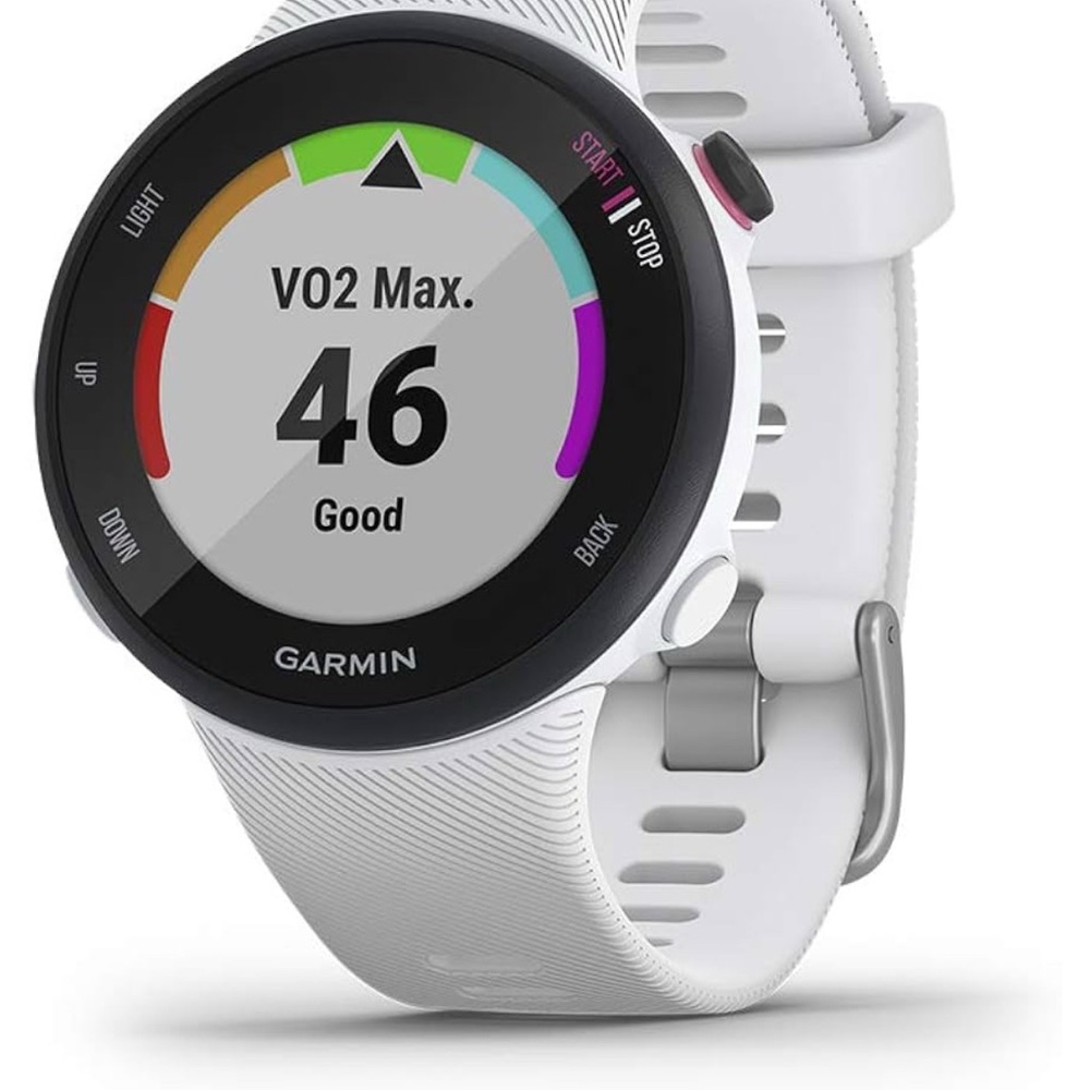 Garmin White Fitness Smartwatch